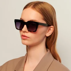 A. Kjærbede solbriller - Nancy black demi tortoise