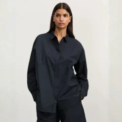 Aiayu skjorte - Shirt black navy