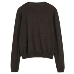 Aiayu strik - Isha dark brown melange