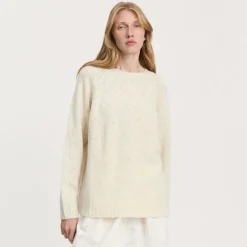 Aiayu strik - Toba pure ecru