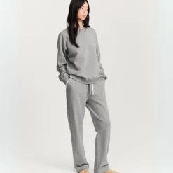 Aiayu sweatshirt - Stitched Circular grey melange