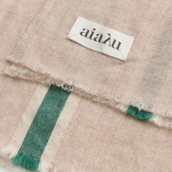 Aiayu tørklæde - Ema oatmeal melange