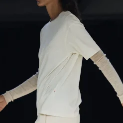 Aiayu t-shirt - Classic Circular II pure ecru