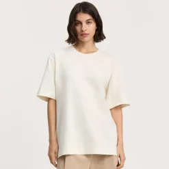 Aiayu t-shirt - Lui Circular pure ecru