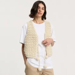 Aiayu vest - Ravi pure ecru