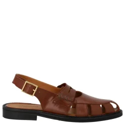 Angulus Sling-back Loafers - 1688-101-1837 brown