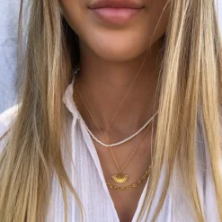 Annavii halskæde - Kala creme