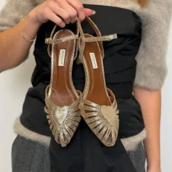 Anonymoud Copenhagen pumps - Keesha 55 vintage champagne