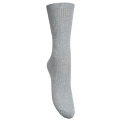 Becksöndergaard strømper - Telma Solid light grey melange