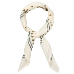 Becksöndergaard tørklæde - Bloom Paisley Cotta birch white