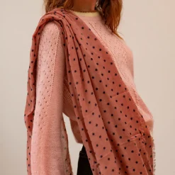 Becksöndergaard tørklæde - Dot Wica desert sand