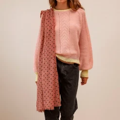 Becksöndergaard tørklæde - Dot Wica desert sand