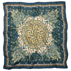 Becksöndergaard tørklæde - Gardenparty Taby Sia mediteal green