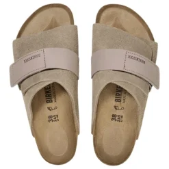Birkenstock sandal - 1015573 Kyoto taupe