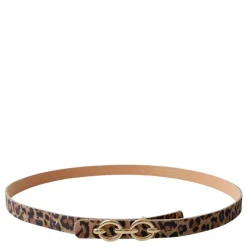 Black Colour bælte - Lotus leopard