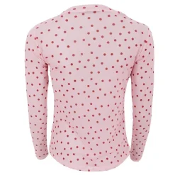 Black Colour bluse - Annie Mesh rose dot