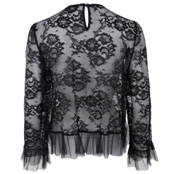 Black Colour bluse - Isabel Lace black