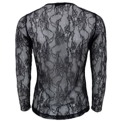 Black Colour bluse - Lara Lace black