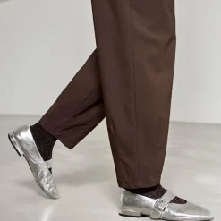 Black Colour bukser - Beate Barrel coffee