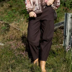 Black Colour bukser - Beverly Barrel coffee