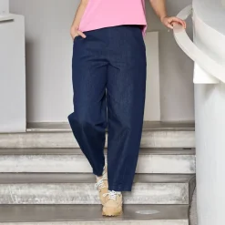 Black Colour bukser - Denice Denim Barrel denim