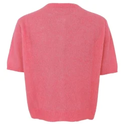 Black Colour cardigan - Dell raspberry