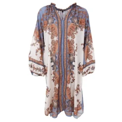 Black Colour kjole - Indigo blue