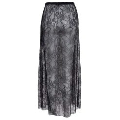 Black Colour nederdel - Franka Lace black
