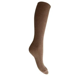 Black Colour strømper - Tonje Mid Calf Rib mocca