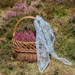 Black Colour tørklæde - Miriana steel grey