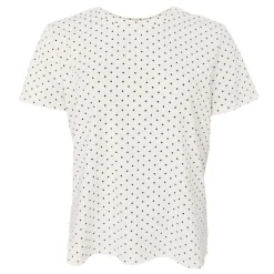 Black Colour t-shirt - Mayra SS off white