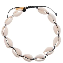 ByMickleit armbånd - No. 8B Konkylie/sort