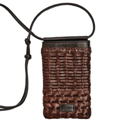 Cala Jade mobiltaske - Mia Twill Cross-body umber