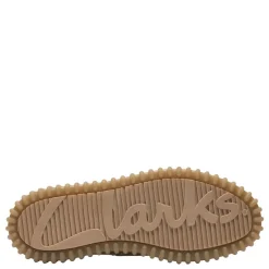 Clarks sko - Torhill Boat cream nubuck
