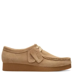 Clarks sko - Wallabee dark sand suede