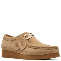 Clarks sko - Wallabee dark sand suede
