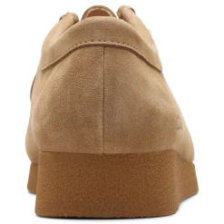 Clarks sko - Wallabee dark sand suede