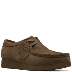 Clarks sko - Wallabee olive suede