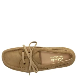 Clarks sko - Wallabee Sea dark sand