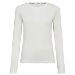 Co'couture bluse - Granny Emboridery LS white