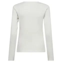 Co'couture bluse - Granny Emboridery LS white