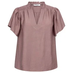 Co'couture bluse - Hera Frill SS old rose