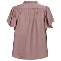 Co'couture bluse - Hera Frill SS old rose