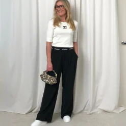 Co'couture bukser - Amina Logo black