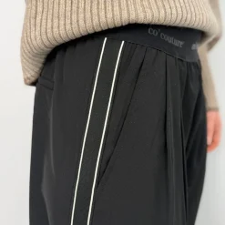 Co'couture bukser - Amina Split Panel black