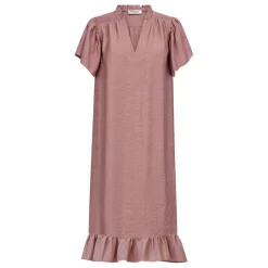 Co'couture kjole - Hera Crop Frill old rose