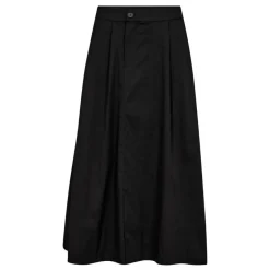 Co'couture nederdel - Cotton Crisp Midi black