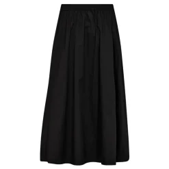 Co'couture nederdel - Cotton Crisp Midi black