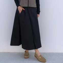 Co'couture nederdel - Cotton Crisp Midi black