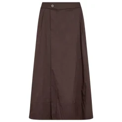 Co'couture nederdel - Cotton Crisp Midi mocca